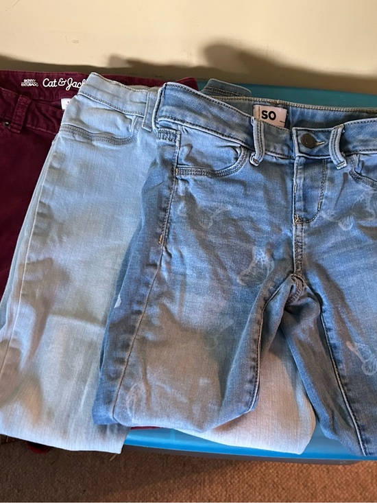 Cat & Jack Other - Girls 3 Pairs Pants Size 7/8 - EUC